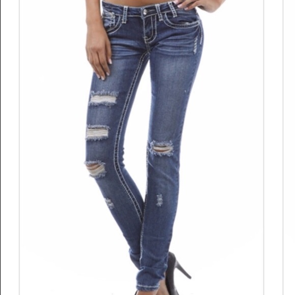 Clash Low Rise Skinny’s - Picture 6 of 8